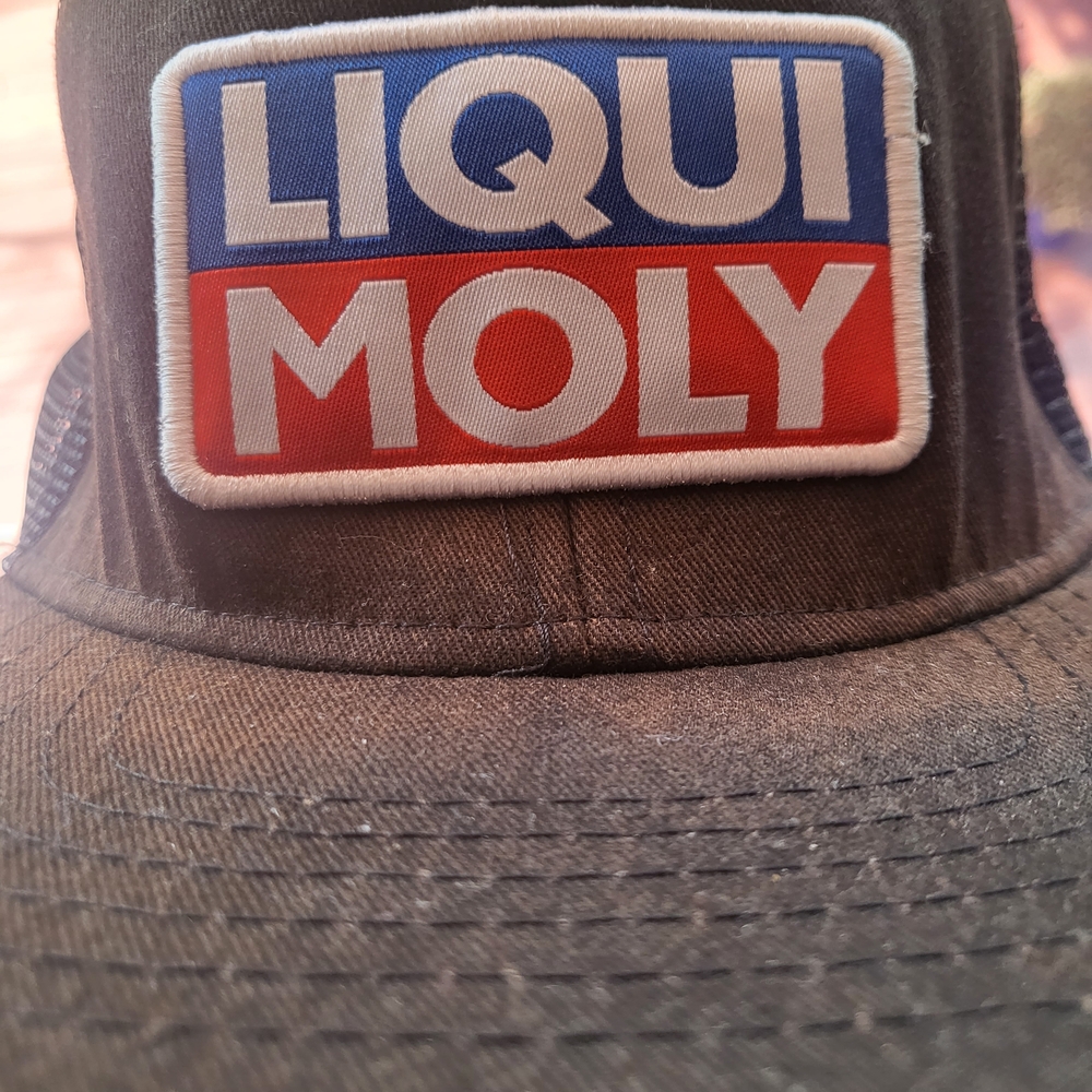 LIQUI MOLY racing Black Logo Patch Trucker Cap